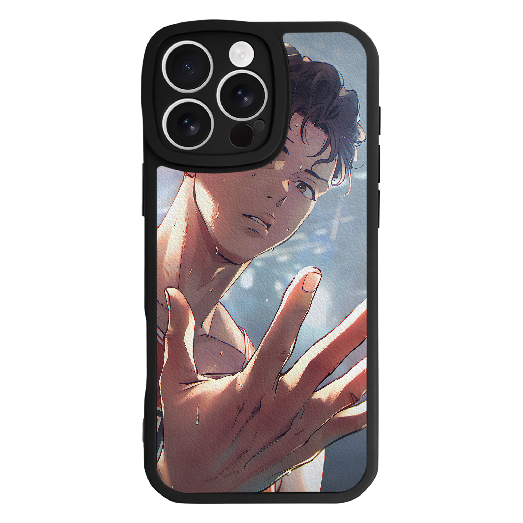 （画像用） SLAM DUNK／スラムダンク 【iPhone 16シリーズ対応】シリコンスマホケース（レザー調） 材質：シリコン